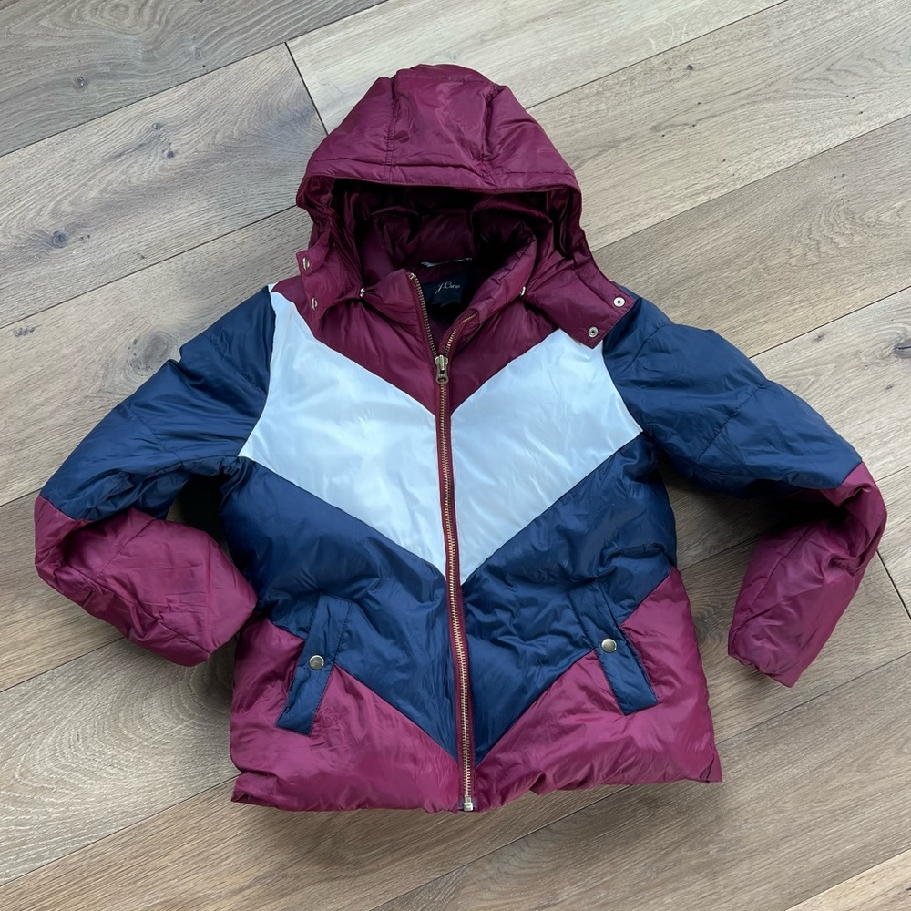 J Crew Retro Stripe Puffer - image 4